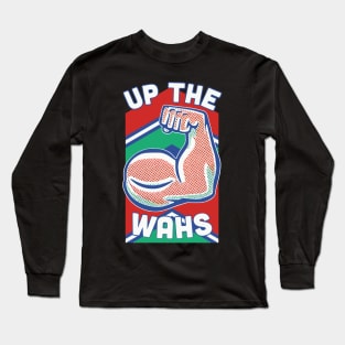 Up The Wahs Song New Zealand Rugby League Long Sleeve T-Shirt